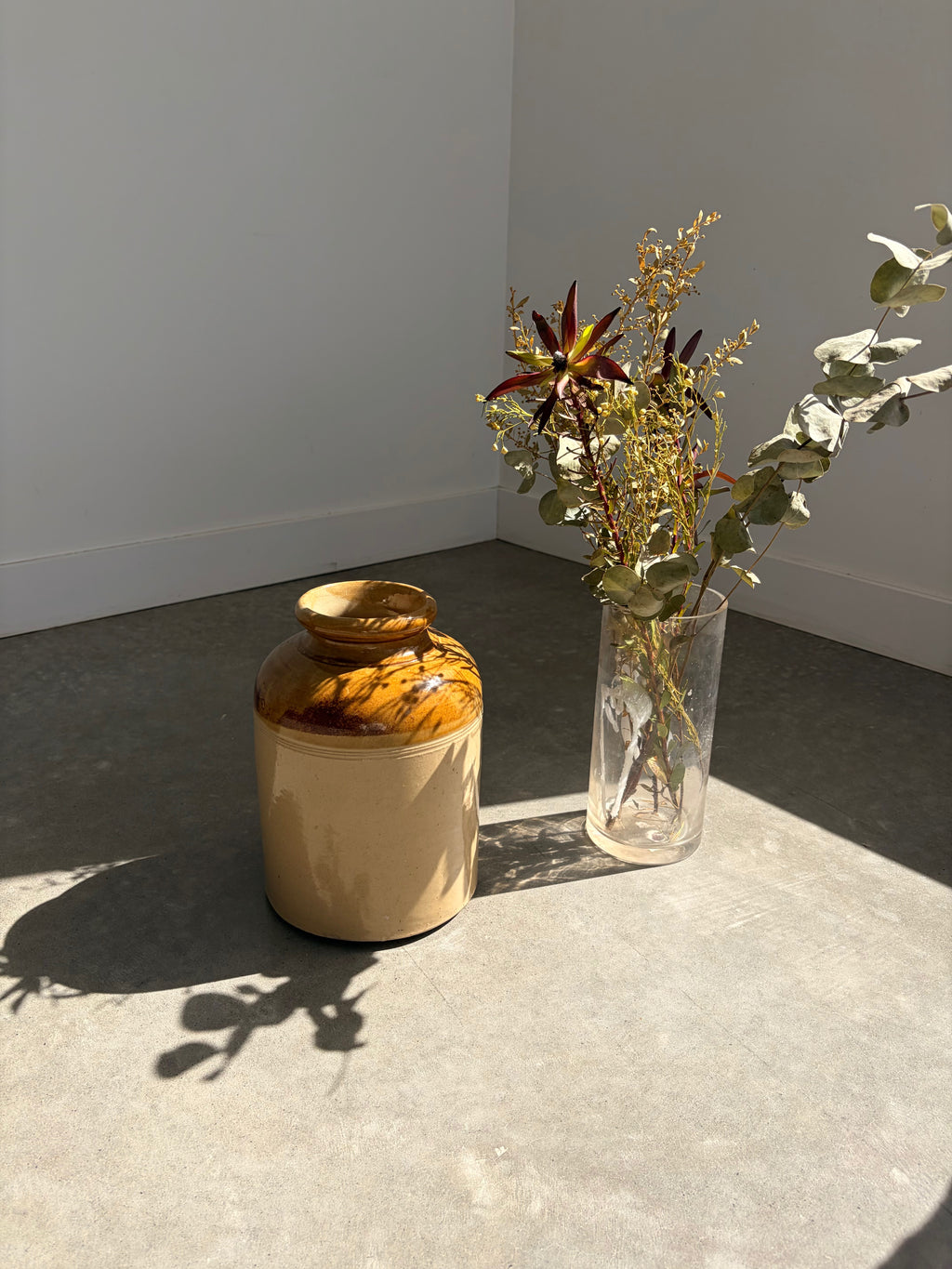 vintage ceramic pot