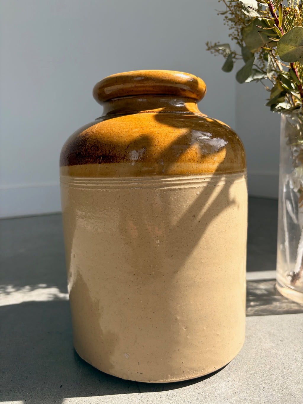 vintage ceramic pot