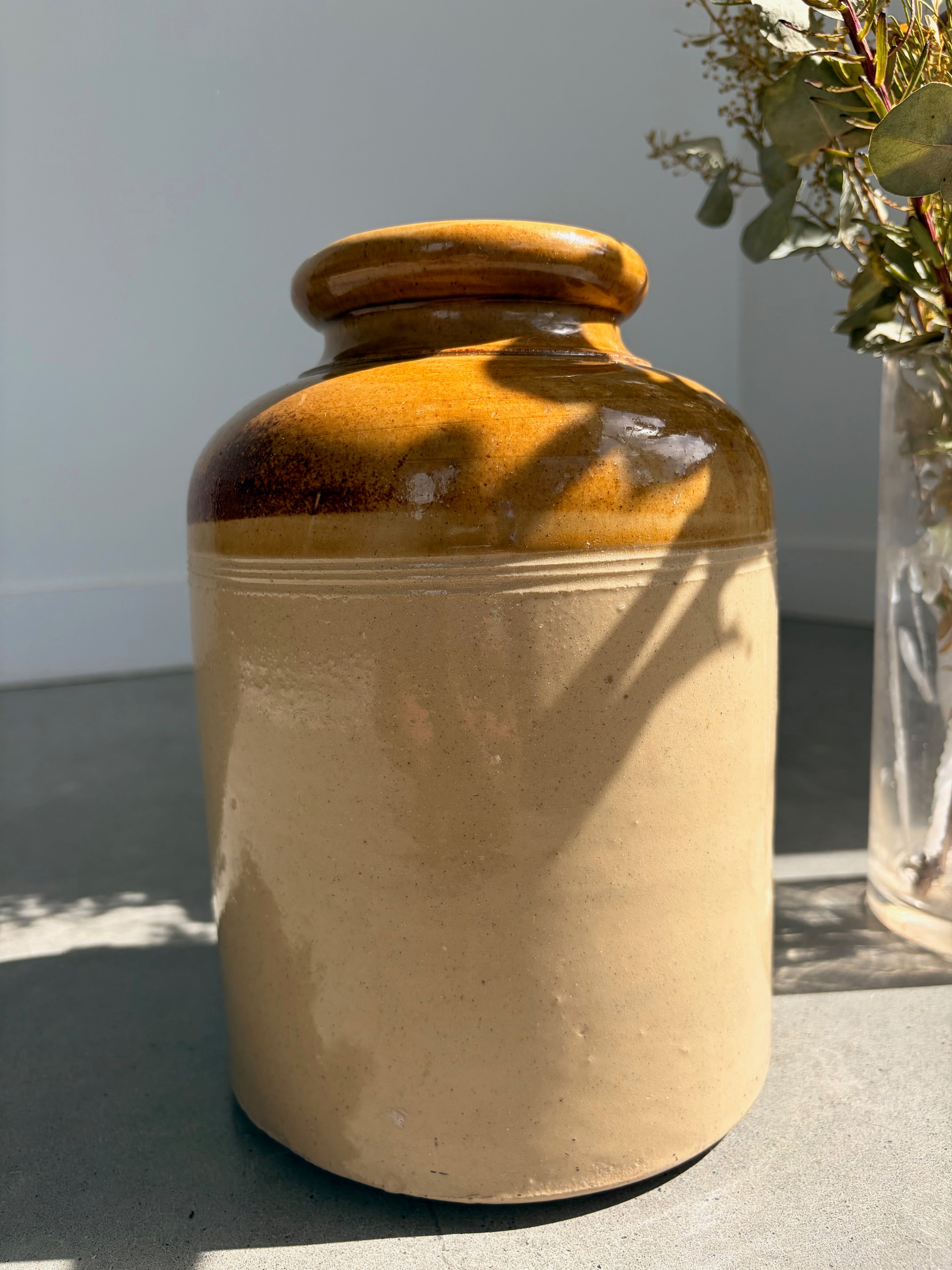 vintage ceramic pot