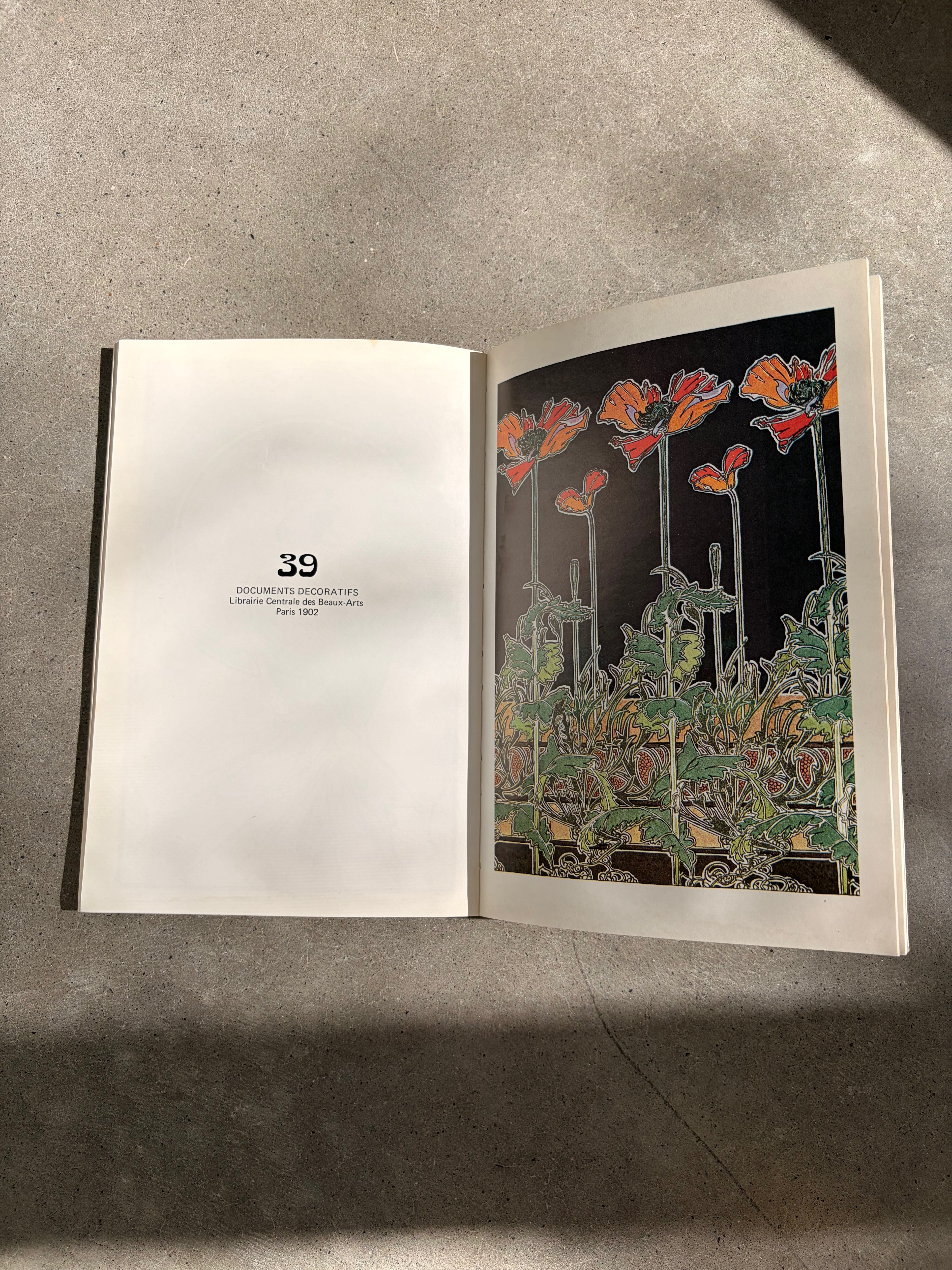 mucha vintage coffee table book