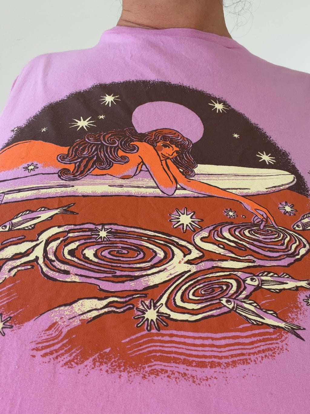 atmosea pink graphic long sleeve