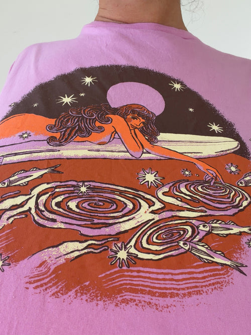 atmosea pink graphic long sleeve