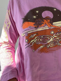 atmosea pink graphic long sleeve