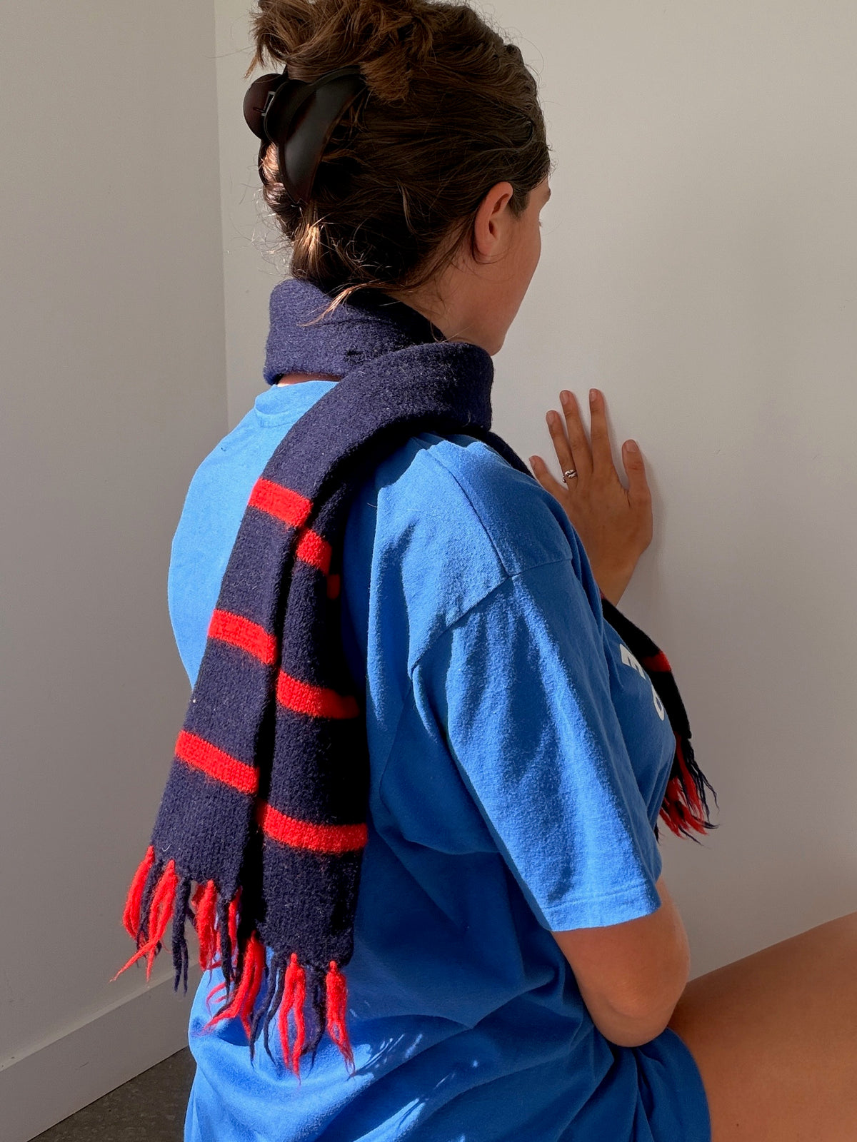 vintage school scarf