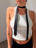 vintage black tie