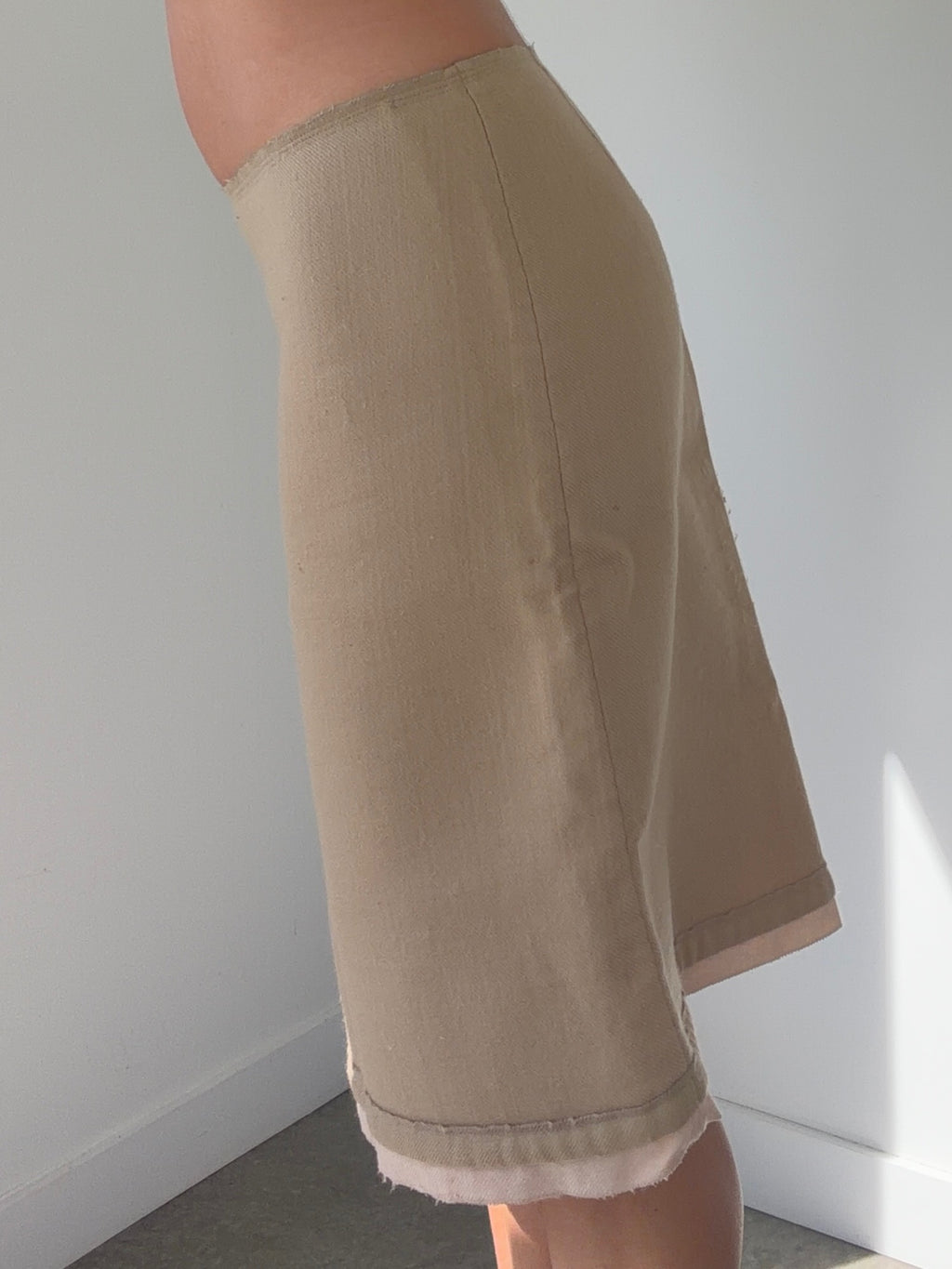 vintage prada wool skirt