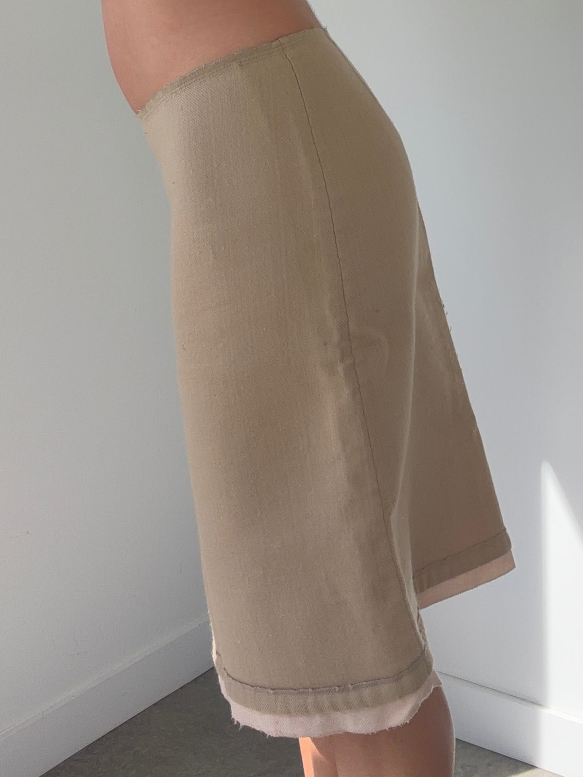 vintage prada wool skirt