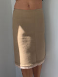 vintage prada wool skirt