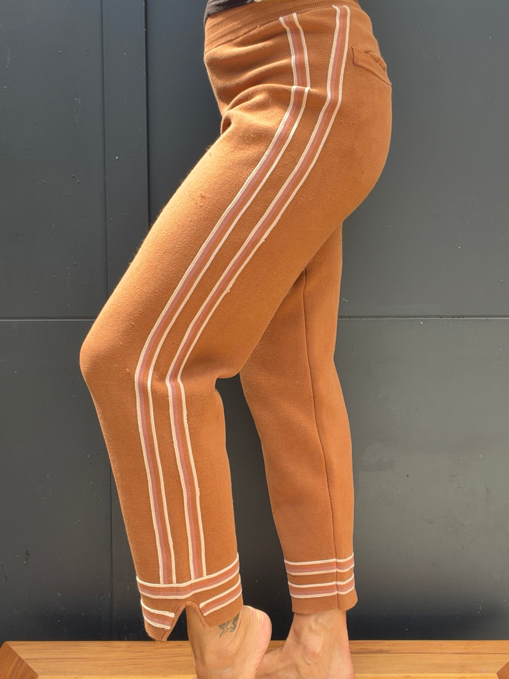 nagnata organic motley track pants