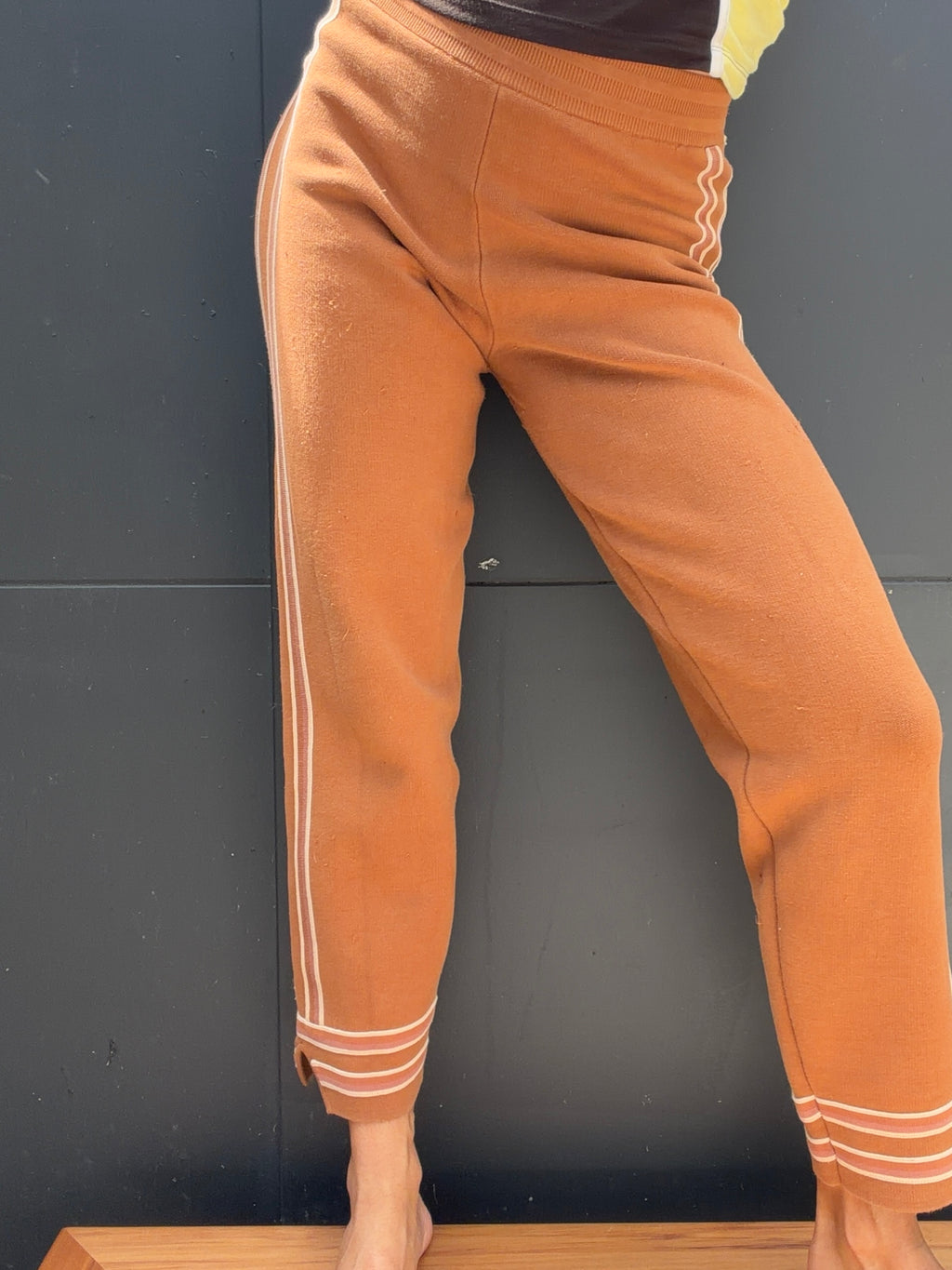 nagnata organic motley track pants