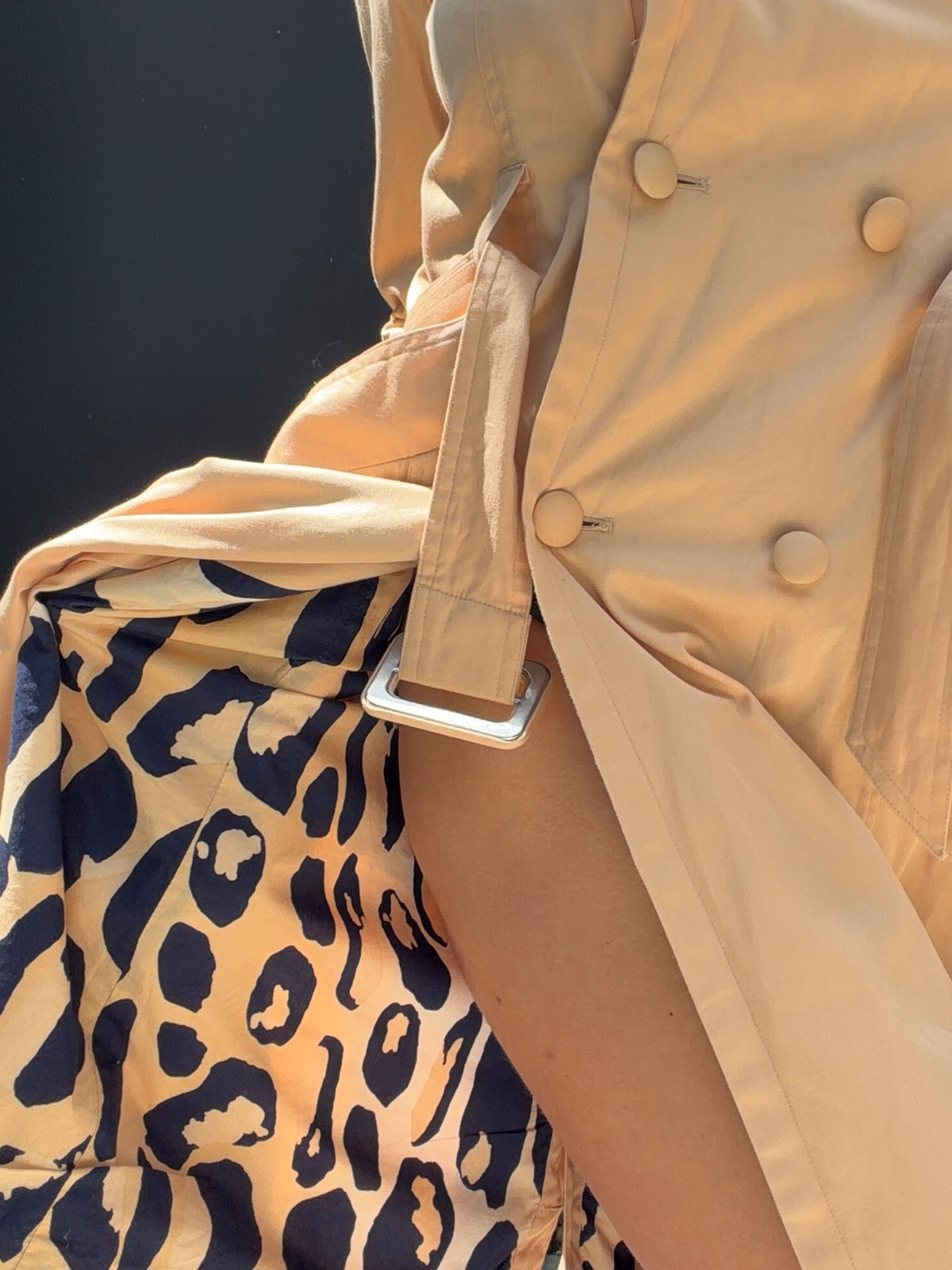 diane von furstenberg trench coat